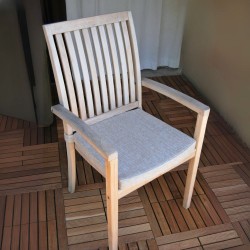 Coussin de chaise Sunbrella (28 coloris)