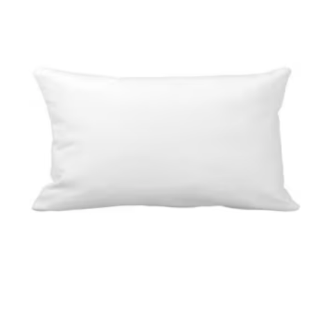 Intérieur de coussin 50 x 30 cm en fibre polyester