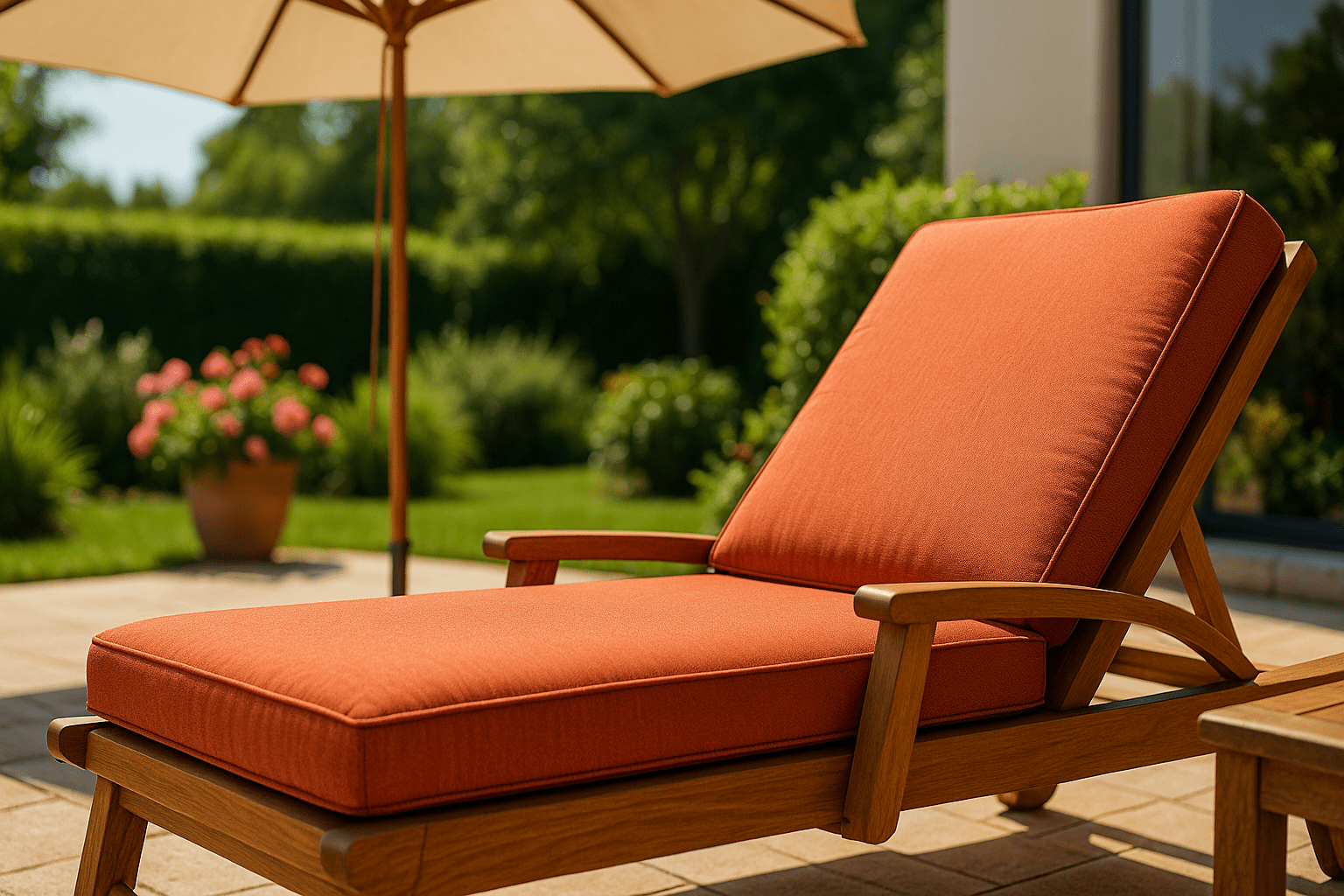 Coussin bain de soleil