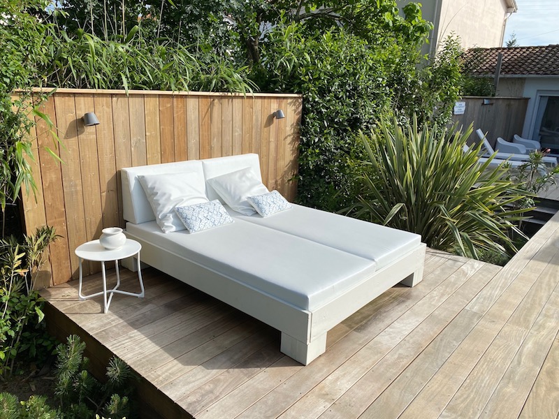 Matelas extérieur Panama Blanco