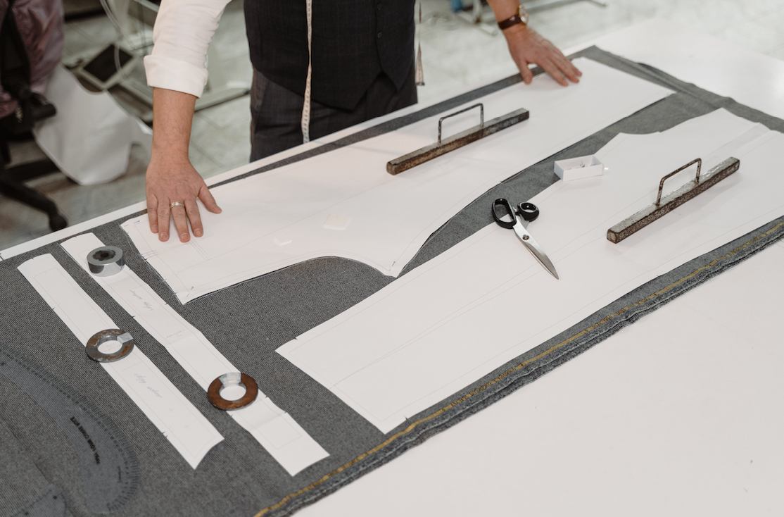tissu sur mesure mètre