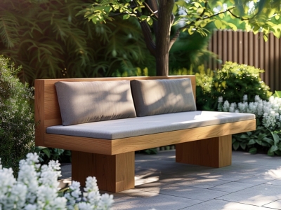 Comment assortir vos coussin de banc à votre décoration extérieure