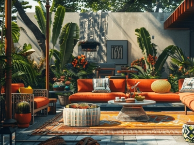 5 idées pour transformer votre jardin ou terrasse avec des coussins extérieurs