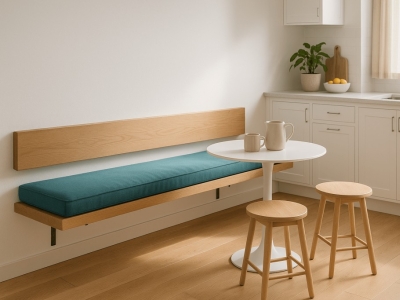 Coussin pour banquette : comment transformer une planche en bois en coin confort