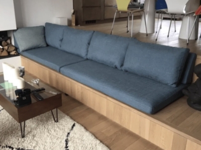 L’art de l’aménagement avec des coussins de banquette sur mesure